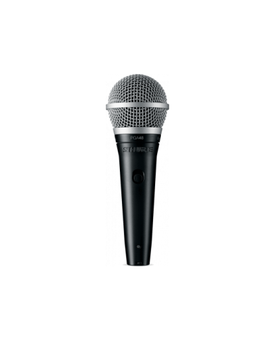 SHURE - PGA48-XLR - MICRO VOIX DYNAMIQUE CARDIOÏDE SHURE - PGA48-XLR - MICRO VOIX DYNAMIQUE CARDIOÏDE