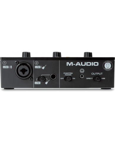 M-AUDIO - M-TRACK-SOLO - INTERFACE AUDIO - CARTE SON USB M-AUDIO - M-TRACK-SOLO - INTERFACE AUDIO - CARTE SON USB