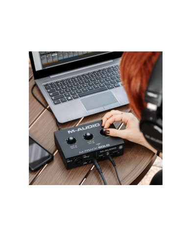 M-AUDIO - M-TRACK-SOLO - INTERFACE AUDIO - CARTE SON USB M-AUDIO - M-TRACK-SOLO - INTERFACE AUDIO - CARTE SON USB