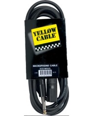 YELLOW CABLE - M03JX - Cable XLR male / JACK male