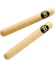MEINL - CL1 - PAIRE DE CLAVES - BOIS DUR NATUREL