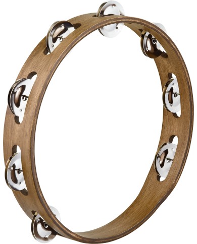 MEINL - TA1WB - TAMBOURIN - BOIS BRUN NOYER MEINL - TA1WB - TAMBOURIN - BOIS BRUN NOYER