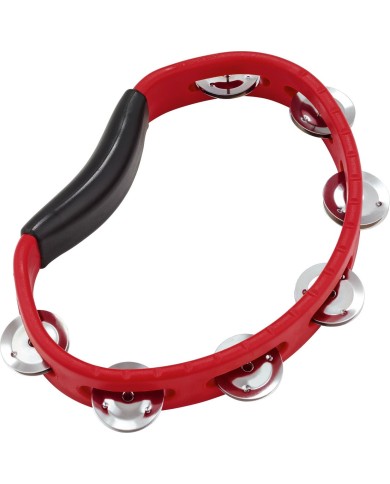 MEINL - HTR - TAMBOURIN ABS DEMI LUNE - 1R CYMBALES - ROUGE MEINL - HTR - TAMBOURIN ABS DEMI LUNE - 1R CYMBALES - ROUGE