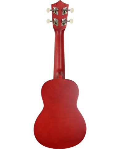 ALABAMA - FZU-003RD - UKULELE SOPRANO - ROUGE
