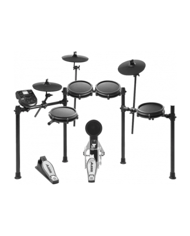ALESIS - DMNITROMESHKIT - BATTERIE ELECTRONIQUE - KIT MESH - 5 FUTS / 3 CYMBALES ALESIS - DMNITROMESHKIT - BATTERIE ELECTRONIQUE - KIT MESH - 5 FUTS / 3 CYMBALES