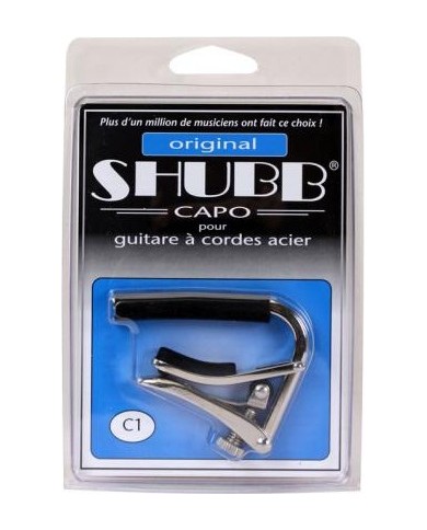 SHUBB - CAPODASTRE - CORDES ACIER - NICKEL SHUBB - CAPODASTRE - CORDES ACIER - NICKEL