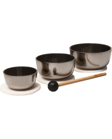 MEINL - SBZ1 - SET 3 SINGING BOWL SONIC ENERGY ZEN MEINL - SBZ1 - SET 3 SINGING BOWL SONIC ENERGY ZEN