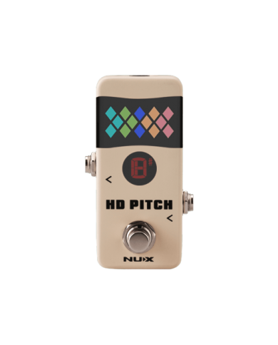 NUX - HD-PITCH - PEDALE GUITARE ACCORDEUR COMPACT COULEUR NUX - HD-PITCH - PEDALE GUITARE ACCORDEUR COMPACT COULEUR
