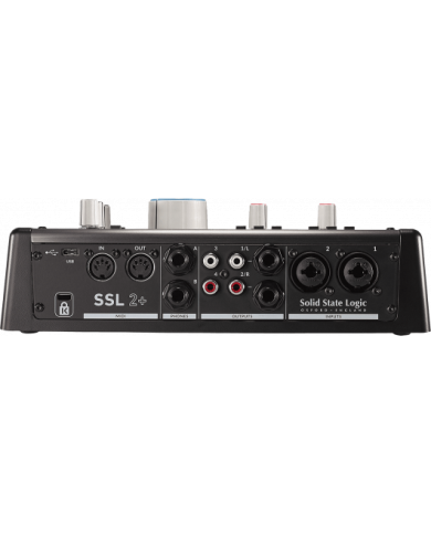 SOLID STATE LOGIC - SSL2+ - 2 entrées, 4 sorties USB-C SOLID STATE LOGIC - SSL2+ - 2 entrées, 4 sorties USB-C
