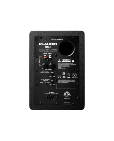 M-AUDIO - BX4D3 - ENCEINTES MONITORING ACTIVES - 2 VOIES - 4,5" / 120W M-AUDIO - BX4D3 - ENCEINTES MONITORING ACTIVES - 2 VOIES - 4,5" / 120W