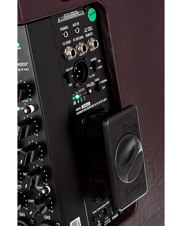 LANEY - A-FRESCO - AMPLI GUITARE ACOUSTIQUE - 30W / 1X8" - PLUS ACCU