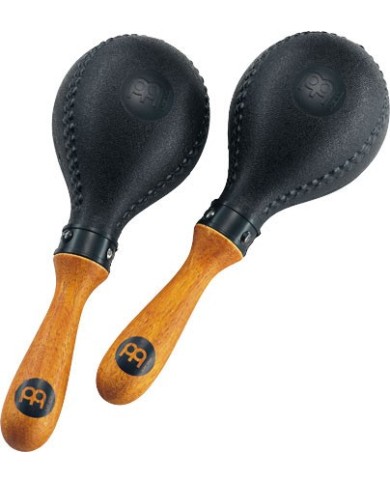 MEINL - PM2BK - MARACAS OVALES - PLASTIQUE - NOIR MEINL - PM2BK - MARACAS OVALES - PLASTIQUE - NOIR