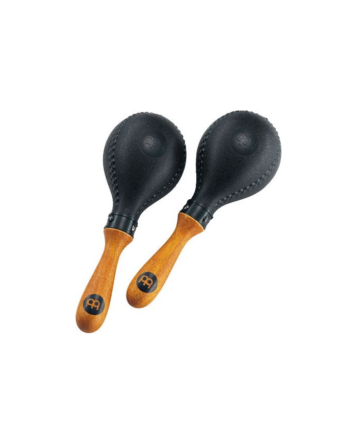 MEINL - PM2BK - MARACAS OVALES - PLASTIQUE - NOIR
