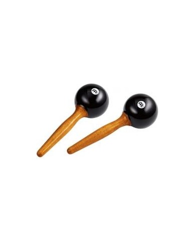 MEINL - PM1BK - MARACAS - ROND PLASTIQUE - NOIR MEINL - PM1BK - MARACAS - ROND PLASTIQUE - NOIR