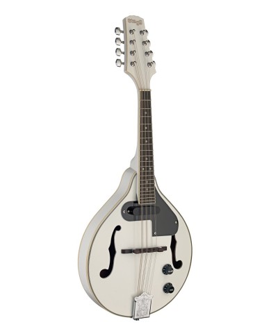 STAGG - M50 E WH - MANDOLINE ELECTRO-ACOUSTIQUE - BLANC STAGG - M50 E WH - MANDOLINE ELECTRO-ACOUSTIQUE - BLANC