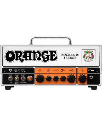 ORANGE - ROCKER 15 TERROR - TETE D'AMPLI GUITARE 15W ORANGE - ROCKER 15 TERROR - TETE D'AMPLI GUITARE 15W