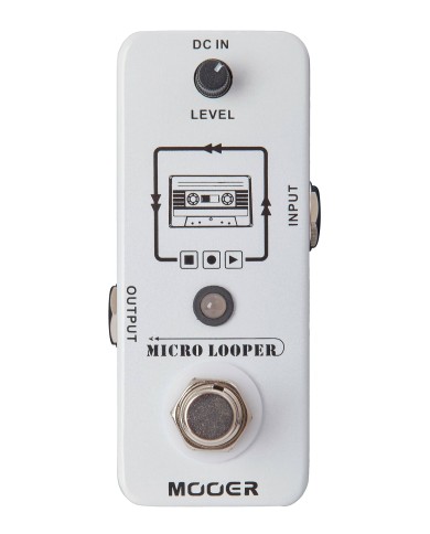 MOOER - MICRO LOOPER - PEDALE LOOP MOOER - MICRO LOOPER - PEDALE LOOP