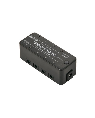 MOOER - MICRO POWER - ALIMENTATION POUR PEDALE - 8 SORTIES 9V MOOER - MICRO POWER - ALIMENTATION POUR PEDALE - 8 SORTIES 9V