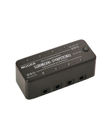 MOOER - MICRO POWER - ALIMENTATION POUR PEDALE - 8 SORTIES 9V MOOER - MICRO POWER - ALIMENTATION POUR PEDALE - 8 SORTIES 9V