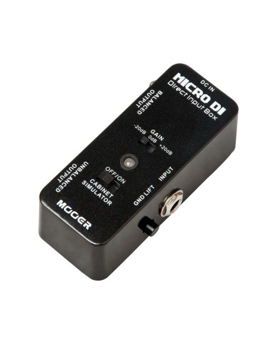 MOOER - MICRO D.I BOITE DE DIRECT - EFFET GUITARE MOOER - MICRO D.I BOITE DE DIRECT - EFFET GUITARE