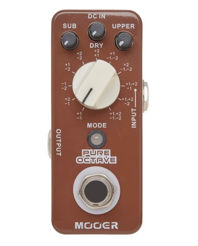 MOOER - PURE OCTAVE - PEDALE OCTAVER POLYPHONIQUE MOOER - PURE OCTAVE - PEDALE OCTAVER POLYPHONIQUE