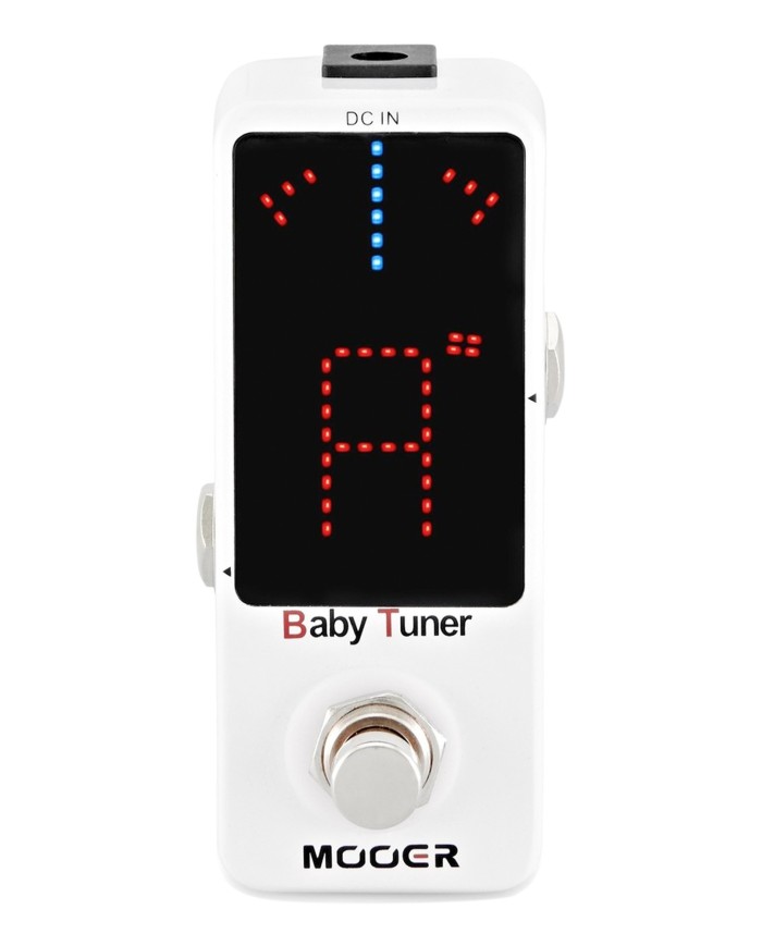 MOOER - BABY TUNER - PEDALE ACCORDEUR MOOER - BABY TUNER - PEDALE ACCORDEUR