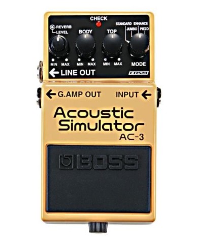 BOSS - AC-3 - PEDALE GUITARE ACOUSTIC SIMULATOR BOSS - AC-3 - PEDALE GUITARE ACOUSTIC SIMULATOR