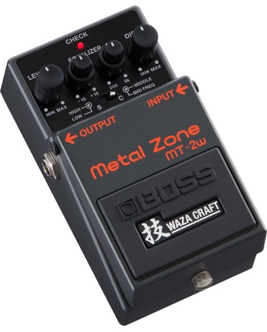 BOSS - MT-2W - PEDALE GUITARE METAL ZONE WAZA CRAFT - SATURATION BOSS - MT-2W - PEDALE GUITARE METAL ZONE WAZA CRAFT - SATURATION
