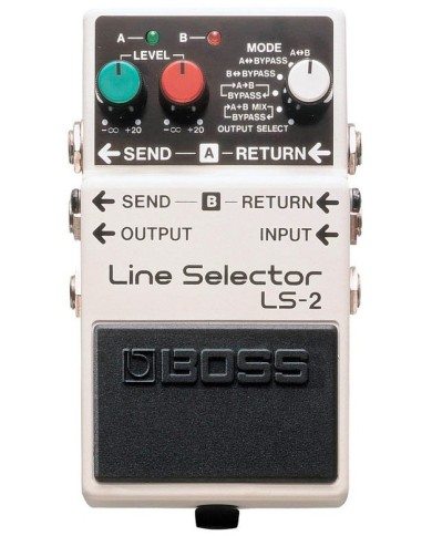 BOSS - LS-2 - PEDALE GUITARE LINE SELECTOR BOSS - LS-2 - PEDALE GUITARE LINE SELECTOR