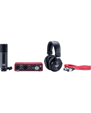 FOCUSRITE - SCARLETT3-STUDIO - 2 IN / 2 OUT USB-C - MICRO, CASQUE & ACCESSOIRES FOCUSRITE - SCARLETT3-STUDIO - 2 IN / 2 OUT USB-C - MICRO, CASQUE & ACCESSOIRES