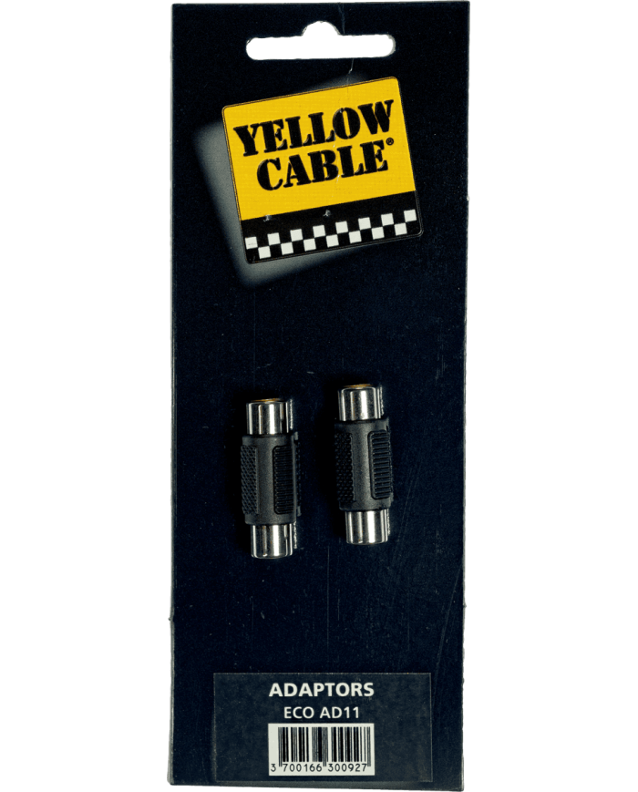 YELLOW CABLE - ECO AD11 - RCA FEMELLE / RCA FEMELLE YELLOW CABLE - ECO AD11 - RCA FEMELLE / RCA FEMELLE