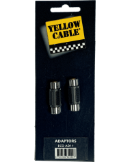YELLOW CABLE - ECO AD11 - RCA FEMELLE / RCA FEMELLE YELLOW CABLE - ECO AD11 - RCA FEMELLE / RCA FEMELLE