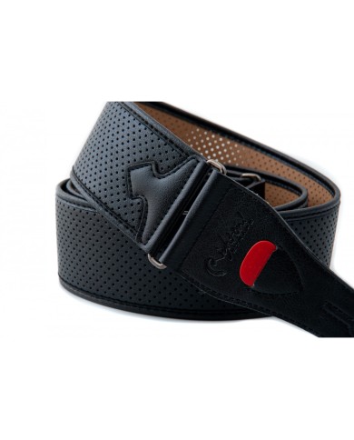 RIGHTON - MONTE-CARLO - SANGLE GUITARE - NOIR RIGHTON - MONTE-CARLO - SANGLE GUITARE - NOIR
