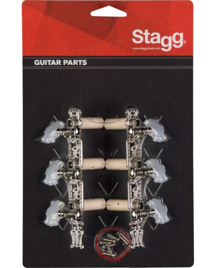 STAGG - KG356 - MECANIQUE POUR GUITARE CLASSIQUE