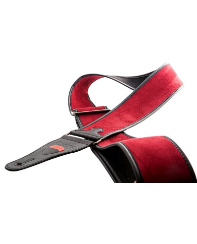 RIGHTON - DIVINE-RD - SANGLE GUITARE - ROUGE RIGHTON - DIVINE-RD - SANGLE GUITARE - ROUGE