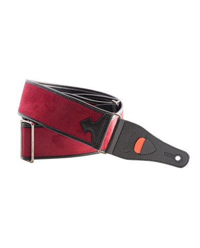 RIGHTON - DIVINE-RD - SANGLE GUITARE - ROUGE RIGHTON - DIVINE-RD - SANGLE GUITARE - ROUGE