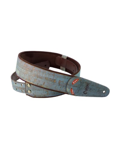 RIGHTON - CORK-TL - SANGLE GUITARE - TEAL RIGHTON - CORK-TL - SANGLE GUITARE - TEAL