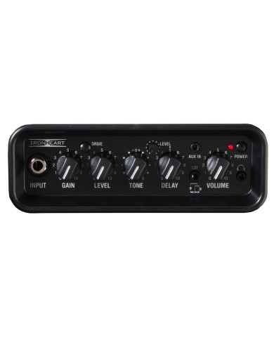 LANEZ - MINI-ST-IRON - MINI AMPLI GUITARE - IRONHEART STEREO - 2X3W LANEZ - MINI-ST-IRON - MINI AMPLI GUITARE - IRONHEART STEREO - 2X3W