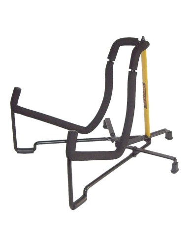HERCULES - GS301B - SUPPORT GUITARE ACOUSTIQUE TRAVLITE - NOIR ET JAUNE HERCULES - GS301B - SUPPORT GUITARE ACOUSTIQUE TRAVLITE - NOIR ET JAUNE