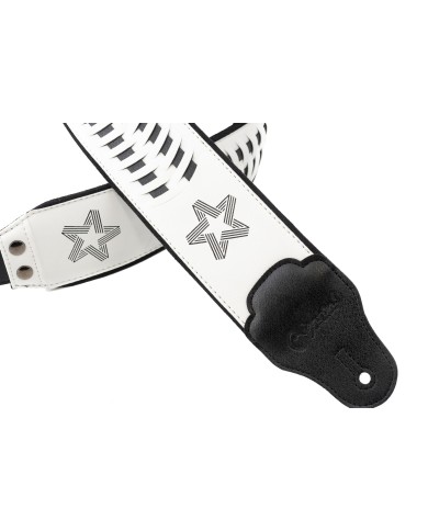 RIGHTON - TURNER-WH - SANGLE GUITARE PAUL TURNER - BLANC