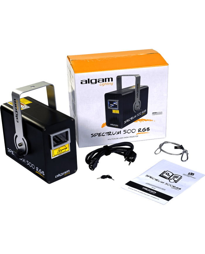 ALGAM LIGHTING - LAL SPECTRUM500RGB - LASER D'ANIMATION - 500MW - RGB