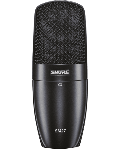 SHURE - SM27 - MICRO STATIQUE POLYVALENT CARDIOIDE - NOIR SHURE - SM27 - MICRO STATIQUE POLYVALENT CARDIOIDE - NOIR