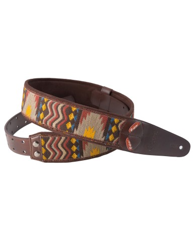 RIGHTON - AZTECA-UN - SANGLE GUITARE TEXTILE - UNIC