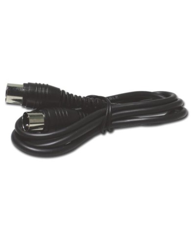 YELLOW CABLE - MD3 - CABLE MIDI DIN 5 BROCHES MALE / DIN 5 BROCHES MALE - NOIR