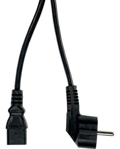 YELLOW CABLE - PCB5 - CABLE D'ALIMENTATION SECTEUR - AVEC TERRE - NOIR YELLOW CABLE - PCB5 - CABLE D'ALIMENTATION SECTEUR - AVEC TERRE - NOIR