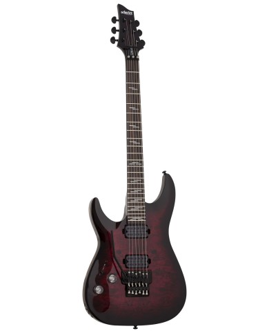 SCHECTER - SCH-OMENELITE-6FRL-BCHB - OMENELITE 6 POUR GAUCHER- BLACK CHERRY BURST SCHECTER - SCH-OMENELITE-6FRL-BCHB - OMENELITE 6 POUR GAUCHER- BLACK CHERRY BURST