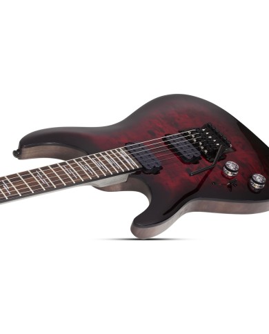 SCHECTER - SCH-OMENELITE-6FRL-BCHB - OMENELITE 6 POUR GAUCHER- BLACK CHERRY BURST SCHECTER - SCH-OMENELITE-6FRL-BCHB - OMENELITE 6 POUR GAUCHER- BLACK CHERRY BURST