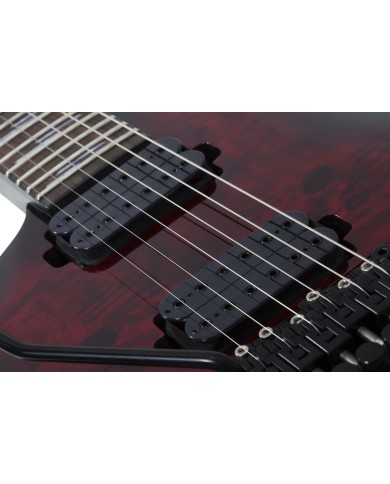 SCHECTER - SCH-OMENELITE-6FRL-BCHB - OMENELITE 6 POUR GAUCHER- BLACK CHERRY BURST SCHECTER - SCH-OMENELITE-6FRL-BCHB - OMENELITE 6 POUR GAUCHER- BLACK CHERRY BURST