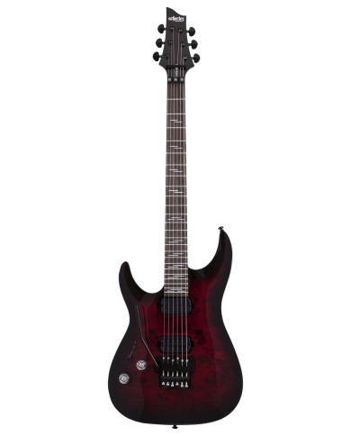 SCHECTER - SCH-OMENELITE-6FRL-BCHB - OMENELITE 6 POUR GAUCHER- BLACK CHERRY BURST SCHECTER - SCH-OMENELITE-6FRL-BCHB - OMENELITE 6 POUR GAUCHER- BLACK CHERRY BURST