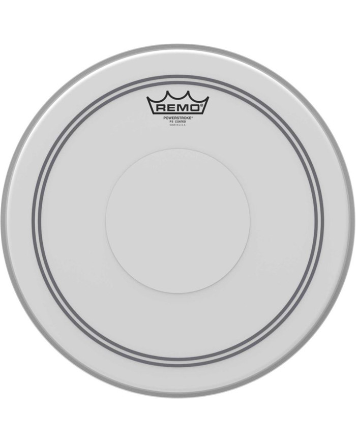 REMO P3-0114-C2 Powerstroke 3 14" Coated + Renfort - Peau batterie REMO P3-0114-C2 Powerstroke 3 14" Coated + Renfort - Peau batterie